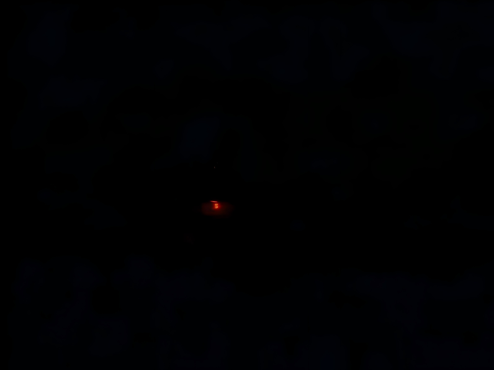 Lights off scene